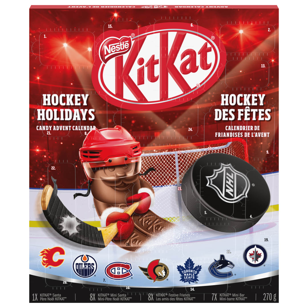 KitKat NHL Advent Calendar 10x270g CA