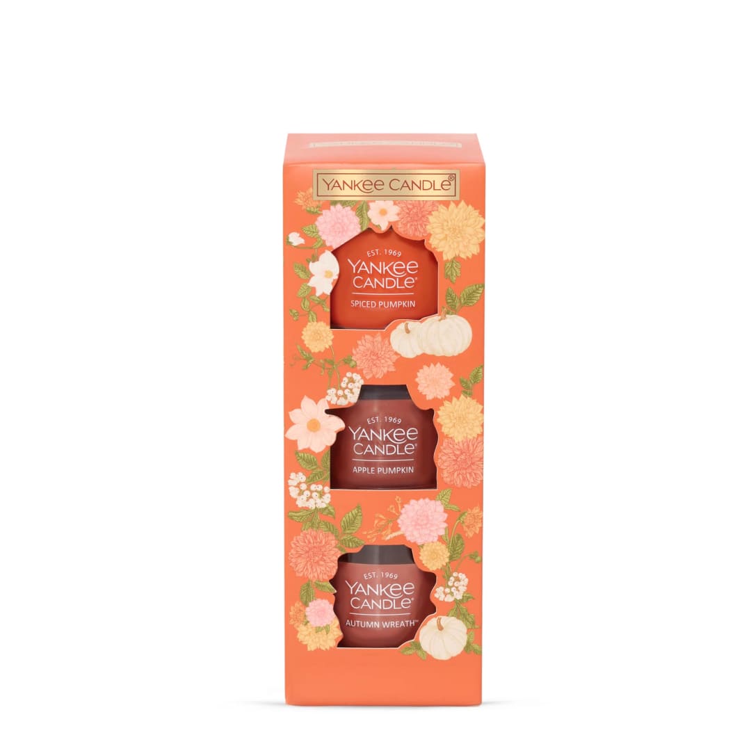 Yankee Candle Pumpkin Season Minis Trio Gift Set