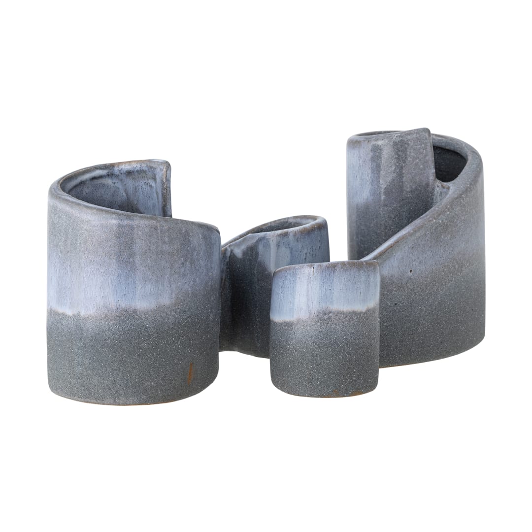 82062362 - Meliad Bookend, Blue, Stoneware STOCK: 90