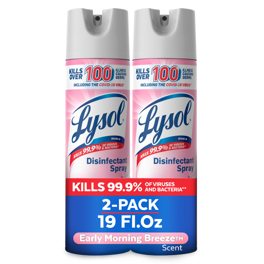 LYSOL® Disinfectant Spray - Early Morning Breeze™ 4/(2x19) oz.