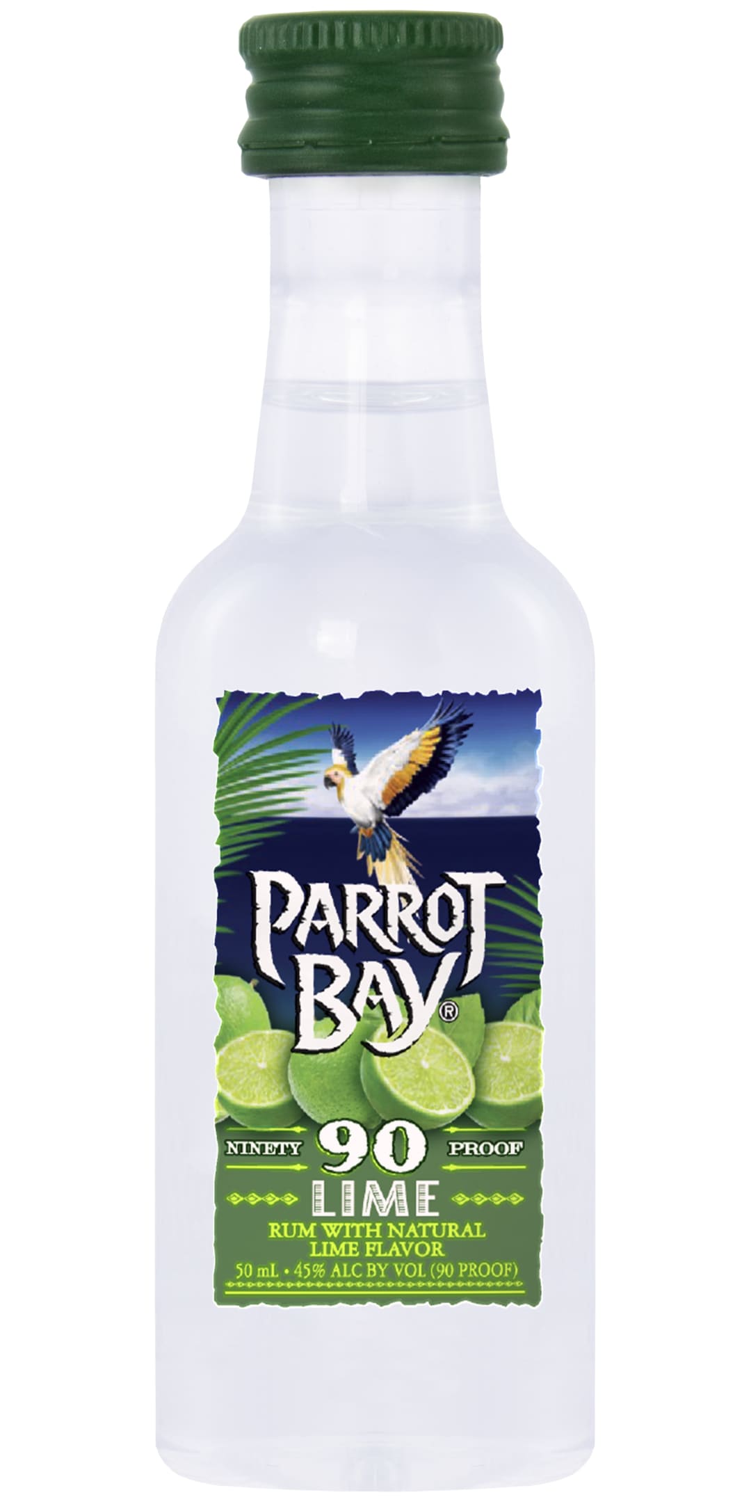 Parrot Bay Lime Rum 50ml 90 Proof