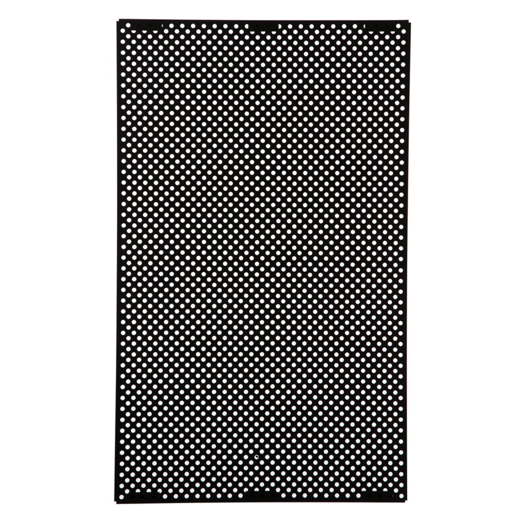 Rubbermaid Commercial Products Decorative Metal Panels, Black