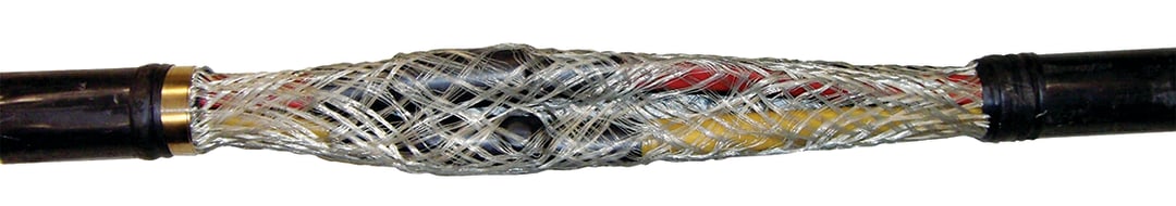 3M™ 91-AHA 22 N Warmschrumpf-Verbindungsgarnitur mit konzentrischer Abschirmung, 0,6/1 kV, 4x 25 - 35 mm²