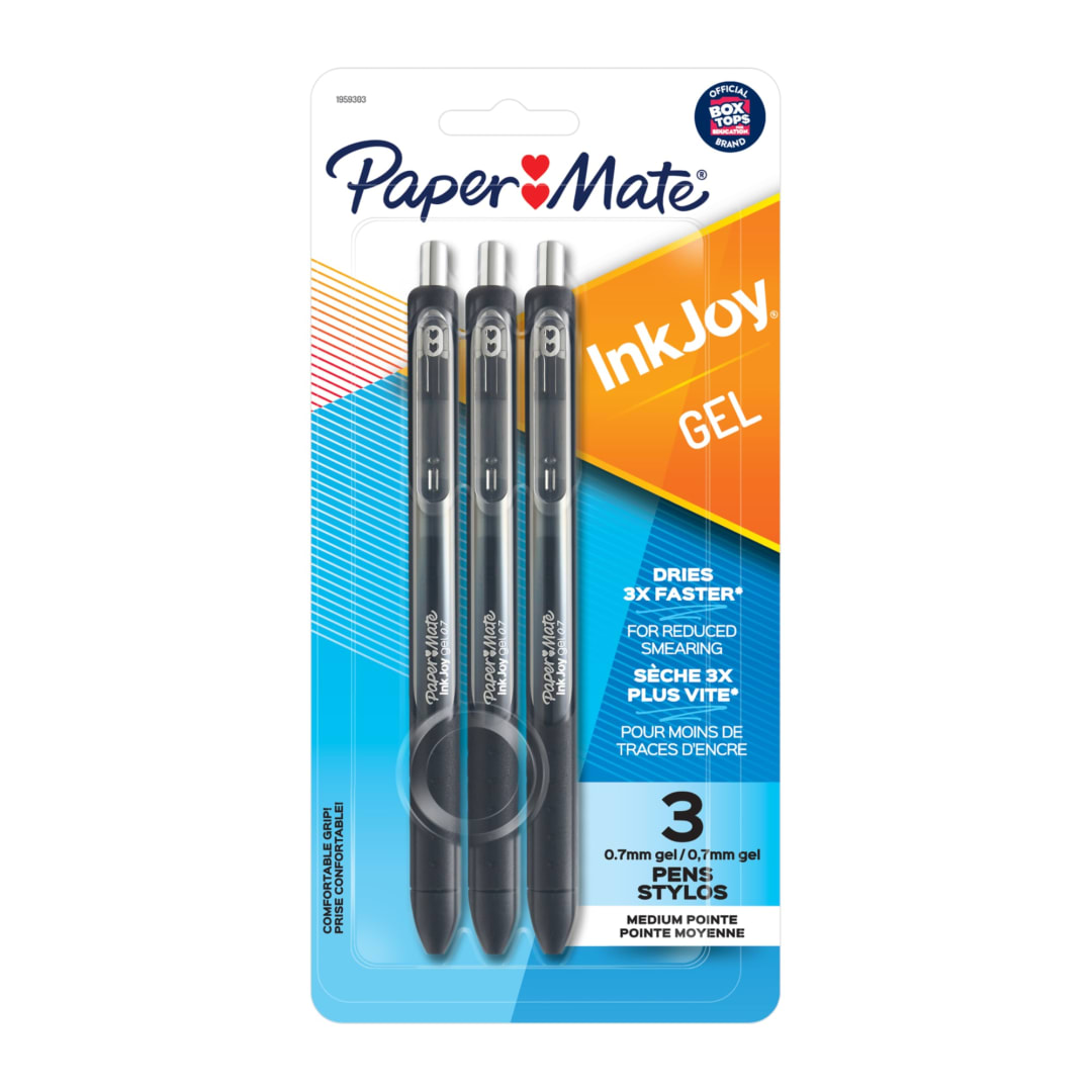Paper Mate® InkJoy® Gel Pens, 3 Pack
