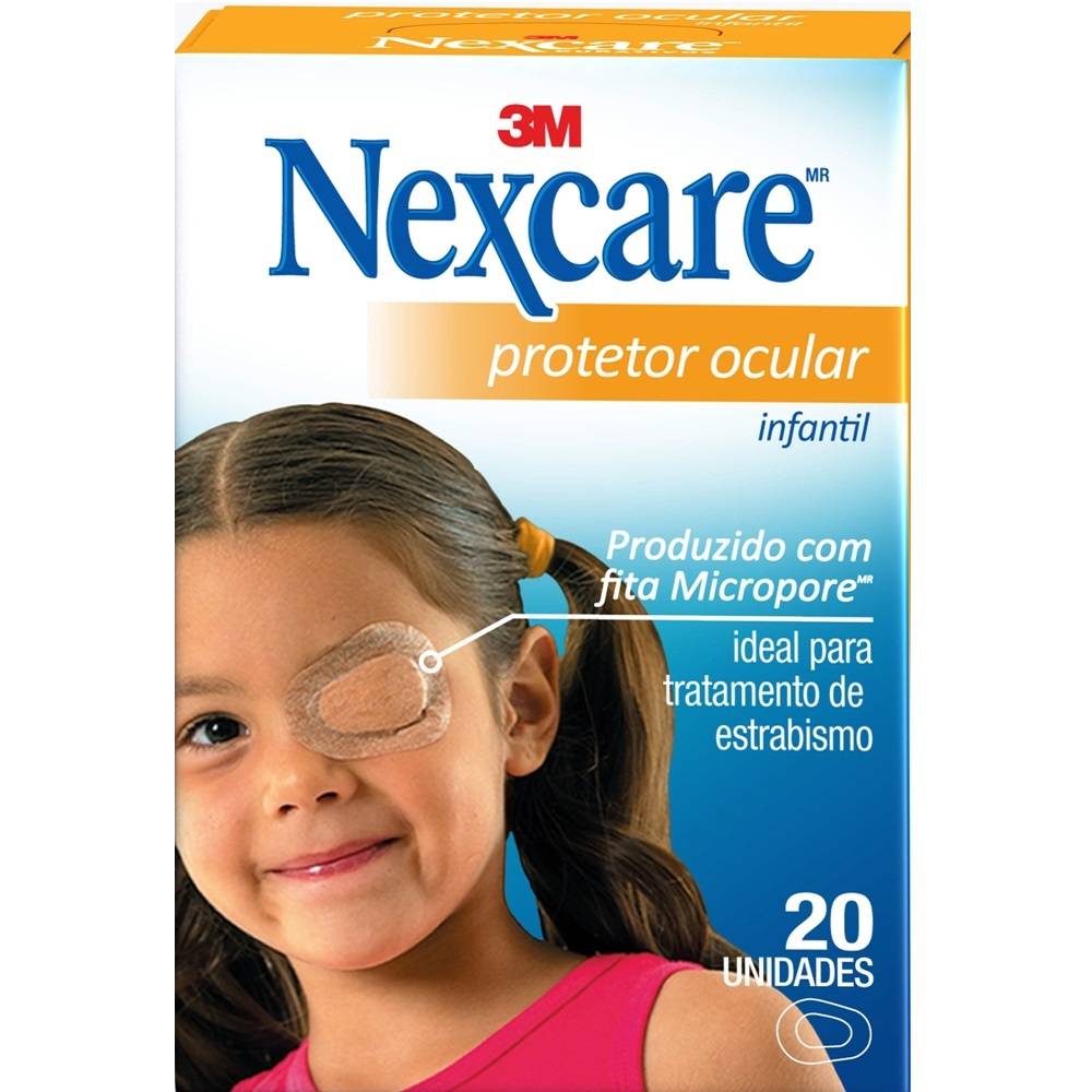 Protetor Ocular Infantil Nexcare™ , 20 Unidades