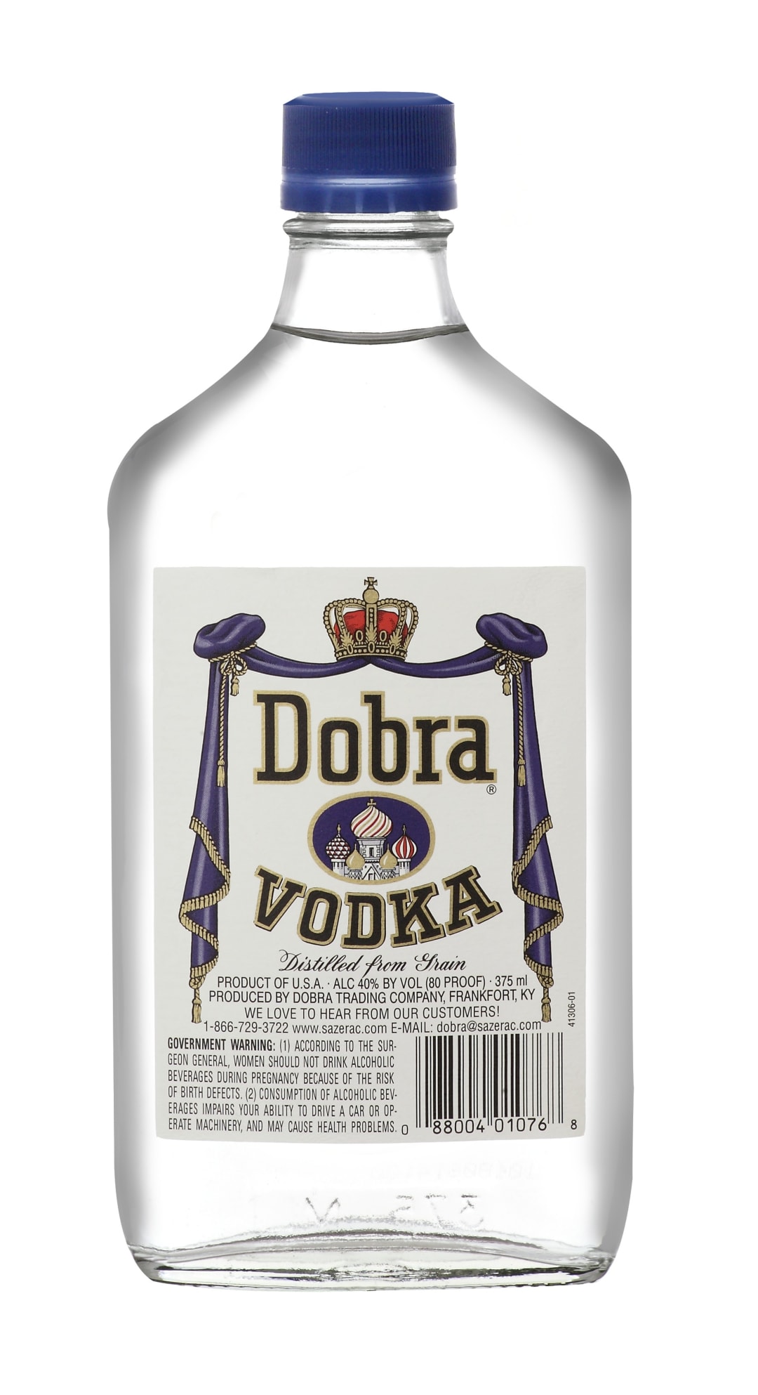 Dobra Vodka 375ml 80 Proof