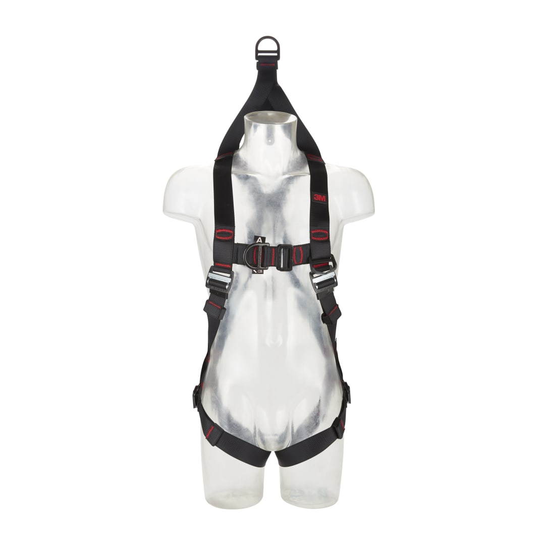 3M™ Protecta® E200 Standart Yelek Tipi Düşüş Durdurucu Emniyet Kemeri, Kurtarma, Siyah, Ekstra Büyük, 1161614