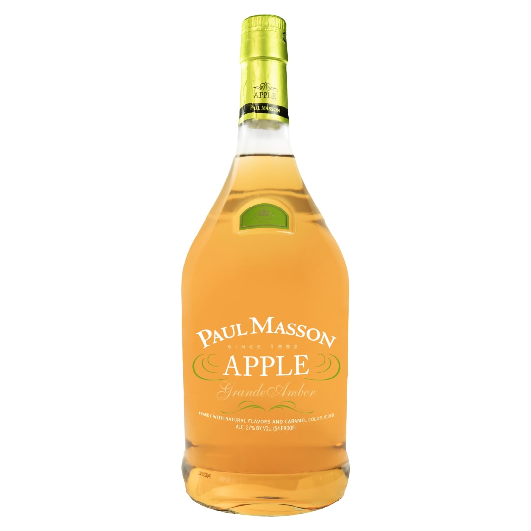 Paul Masson Apple Grande Amber Brandy 1.75l 54 Proof
