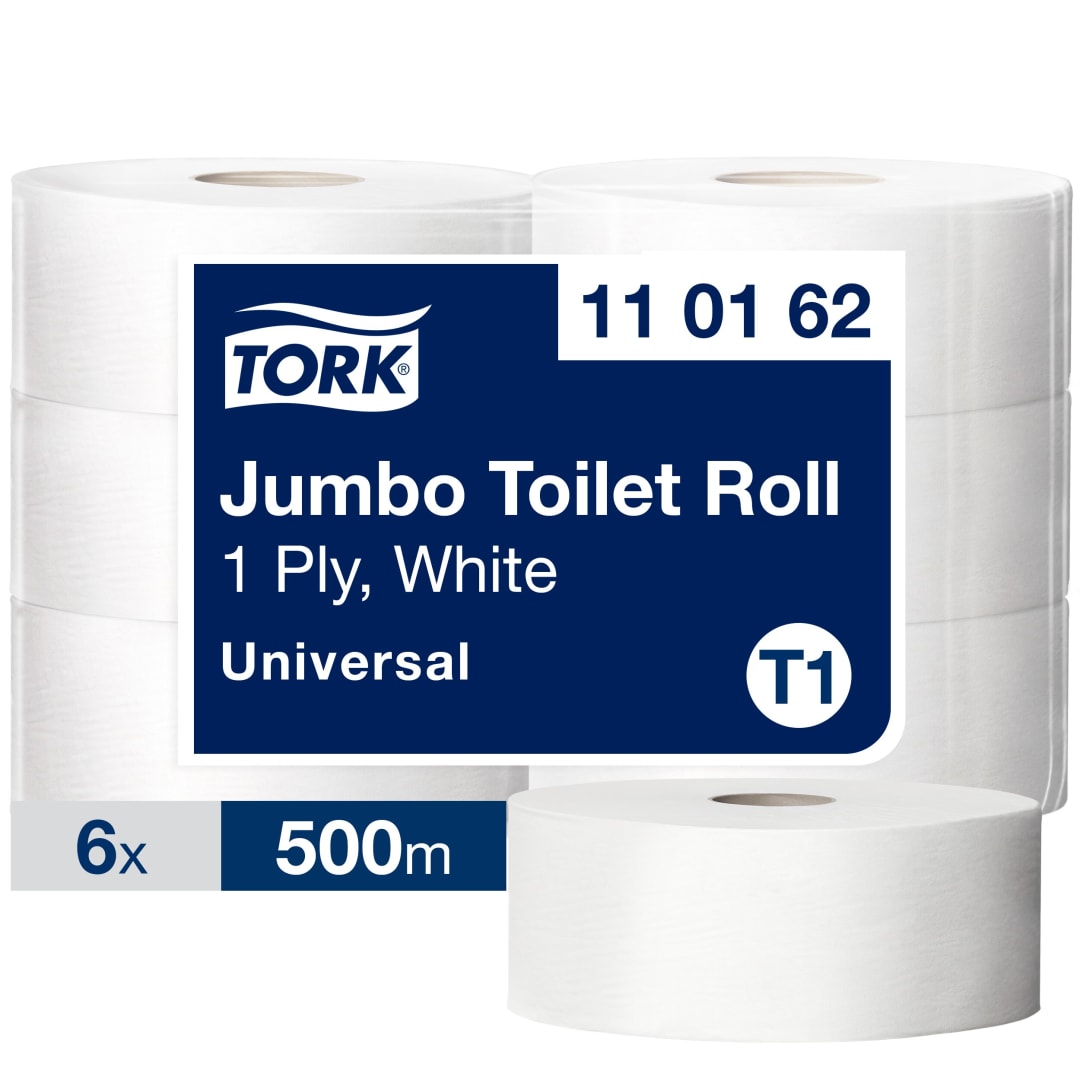 Tork Jumbo Toilet Roll Universal - 1 Ply