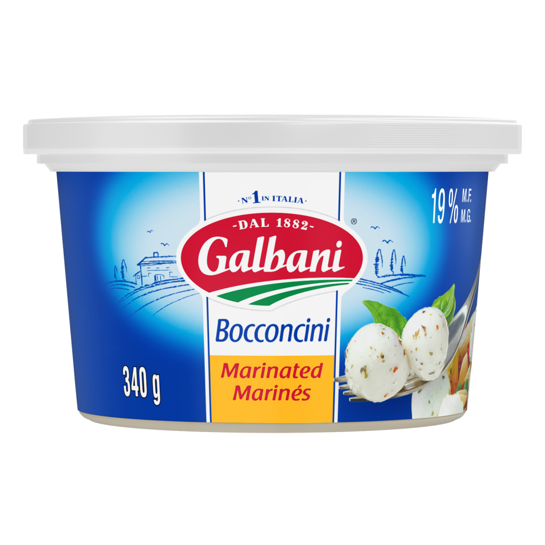 Galbani Fresh Mozzarella Marinated Tub, 340g