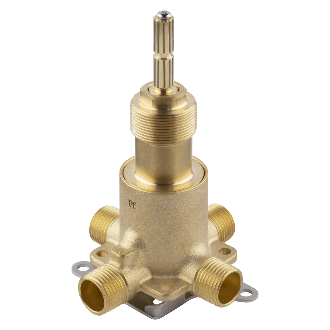 Shared 6-Way Diverter Valve
