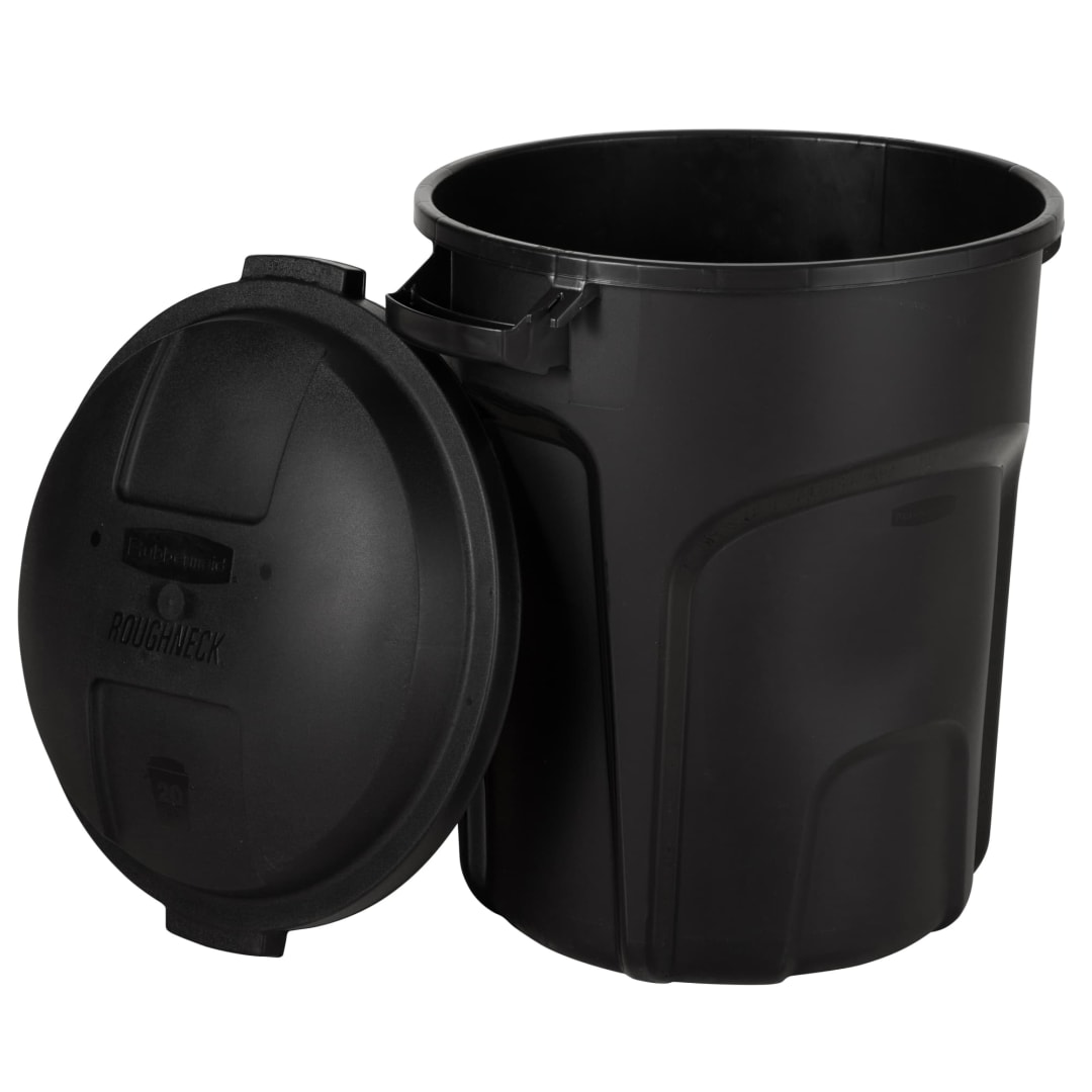 20 GAL NONWHEELED VNTD REFUSE BLA CND