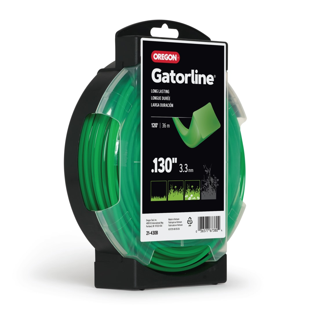 Oregon Gatorline Square Trimmer Line, .130 in. by 120 FT