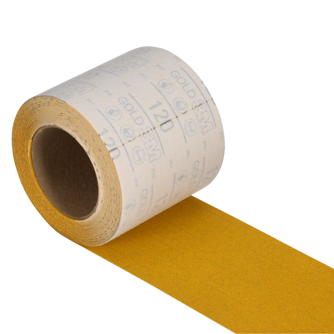 3M™ Hookit™ Gold Schleifstreifen 288U auf Rolle, 115 mm x 12 m, 120, 12797