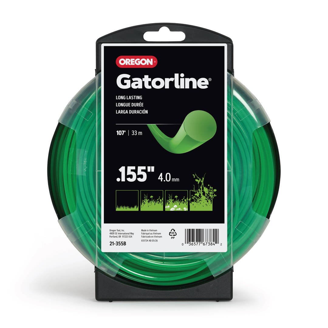 Oregon Gatorline Round Trimmer Line, .155 in. by 104 FT
