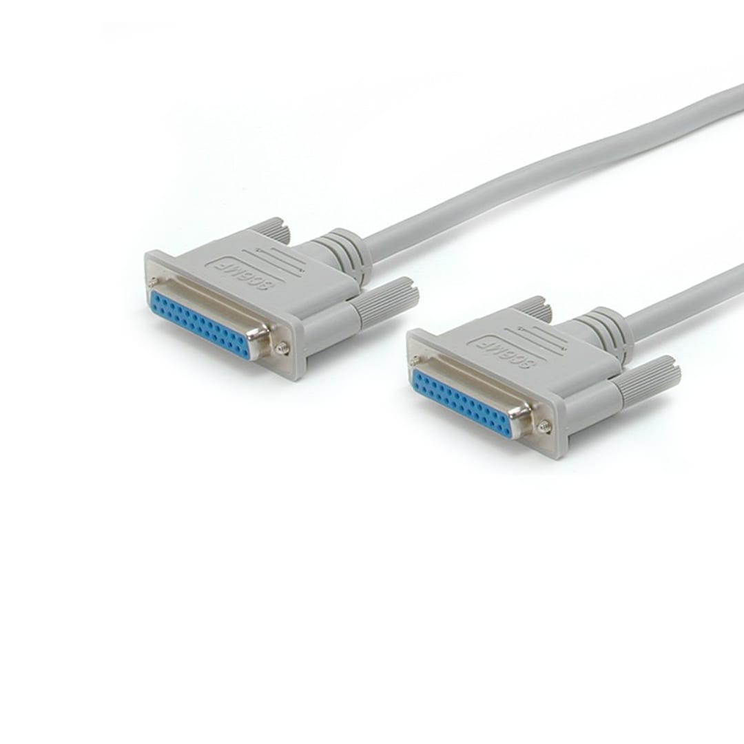 10 FT SERIAL CABLE (DB25F/F)