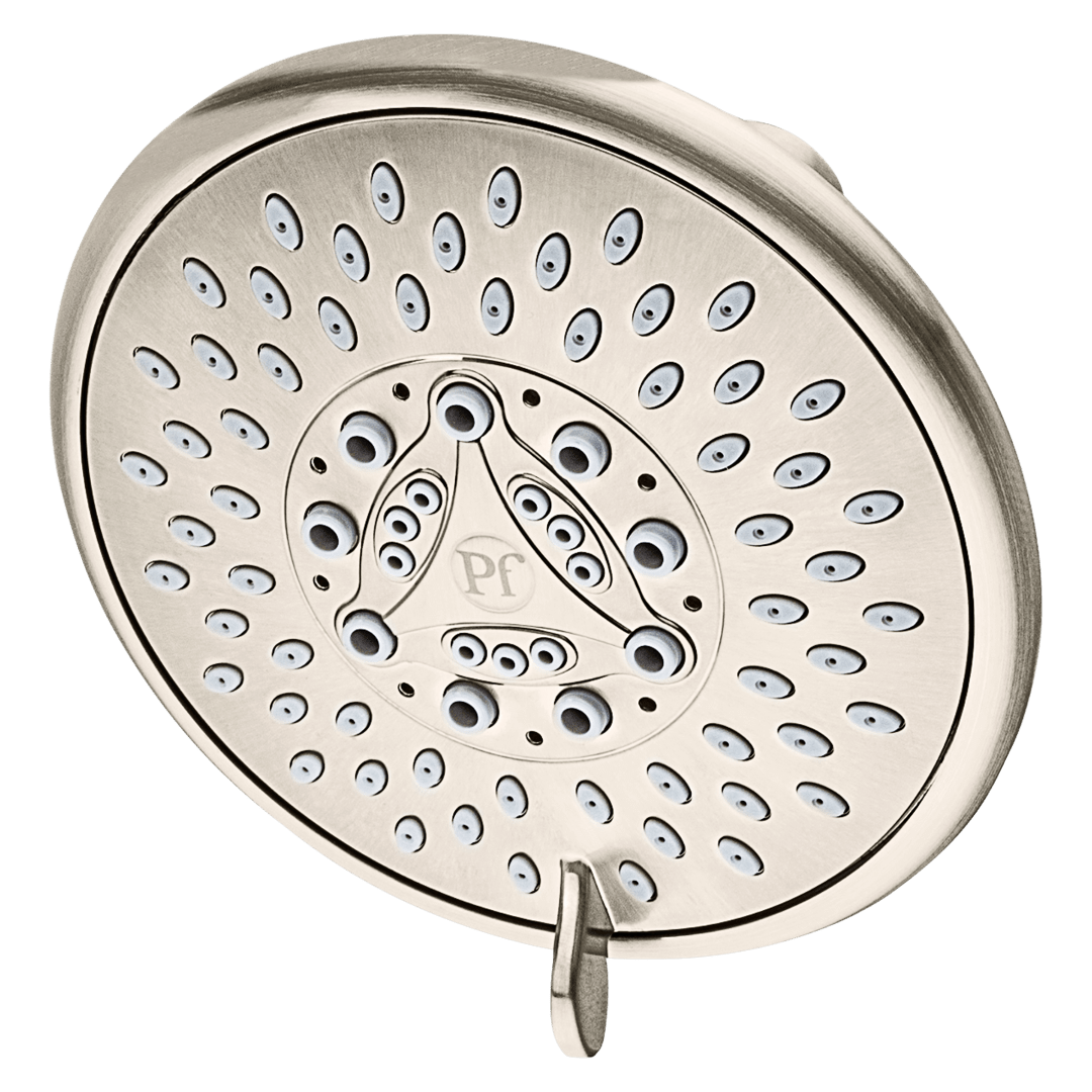 Pfirst Series 1.75 GPM Showerhead in Brushed Nickel - 12 Piece Job Pack
