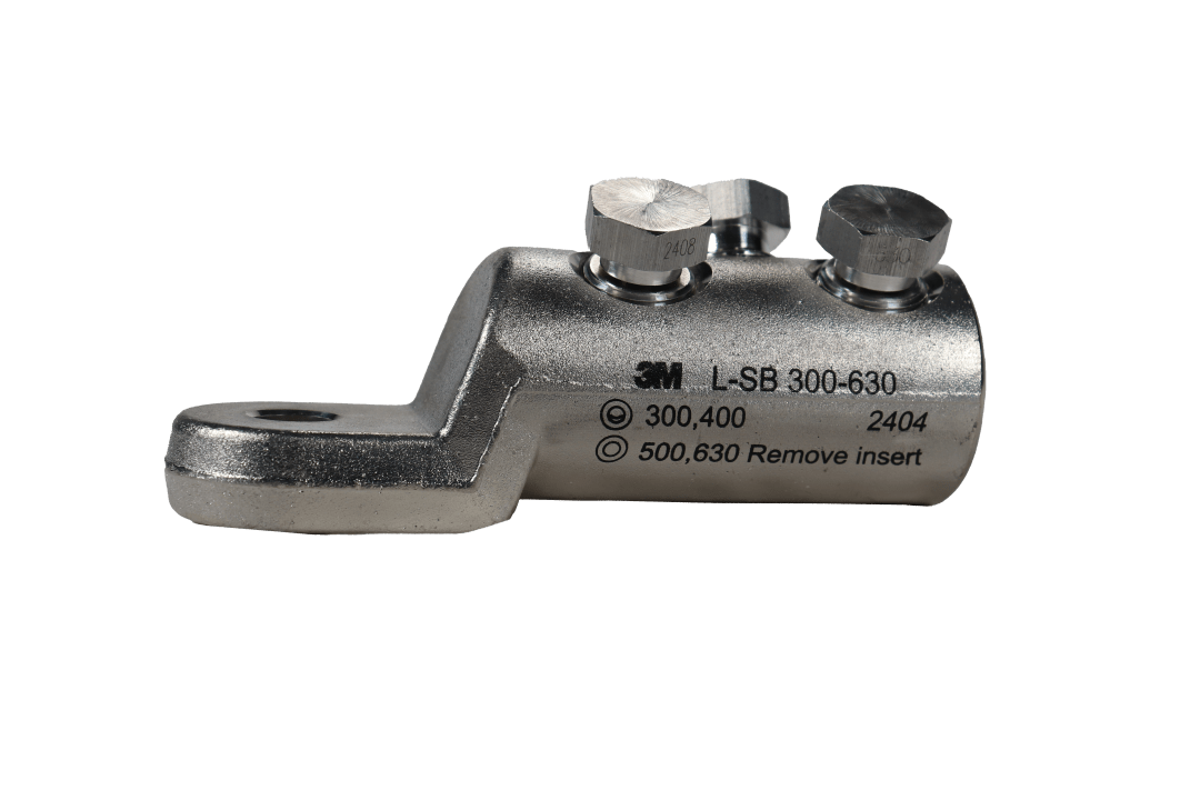 3M™ Mechanischer Scherbolzen-Kabelschuh L-SB, 300-630/3L, 300-630 mm², 6/Packung