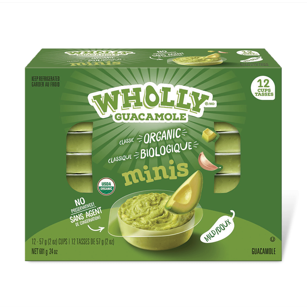 WHOLLY GUACAMOLE Organic Minis - Canada