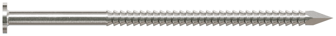 Simpson Strong-Tie T8KRB Premium Siding Nail — 2-1/2-in. x 1/4-in. Head Dia., Type 316 Stainless Steel (25 lb.) (Pack of 64)