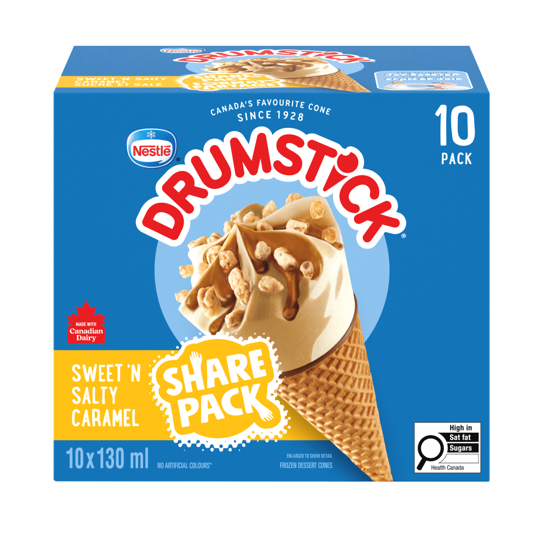 DRUMSTICK Swt'nSlty Crml 4(10x130ml) CA