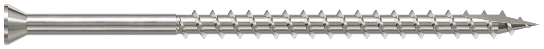 Simpson Strong-Tie S07C300FBP Trim-Head Screw, Square Drive — #7 x 3 in. #1 SQ, Type 305 (60-Qty) (Pack of 600)