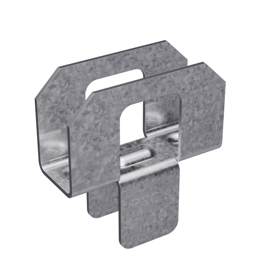 Simpson Strong-Tie PSCL 7/16-R50 PSCL 20-Gauge Panel Sheathing Clip for 7/16-in. Plywood (50-Qty)