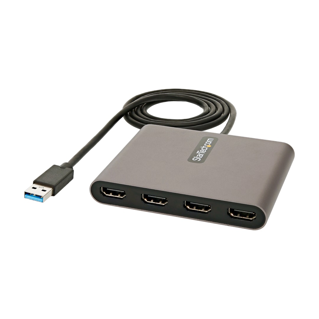 USB 5Gbps to 4x HDMI Converter - 1080p