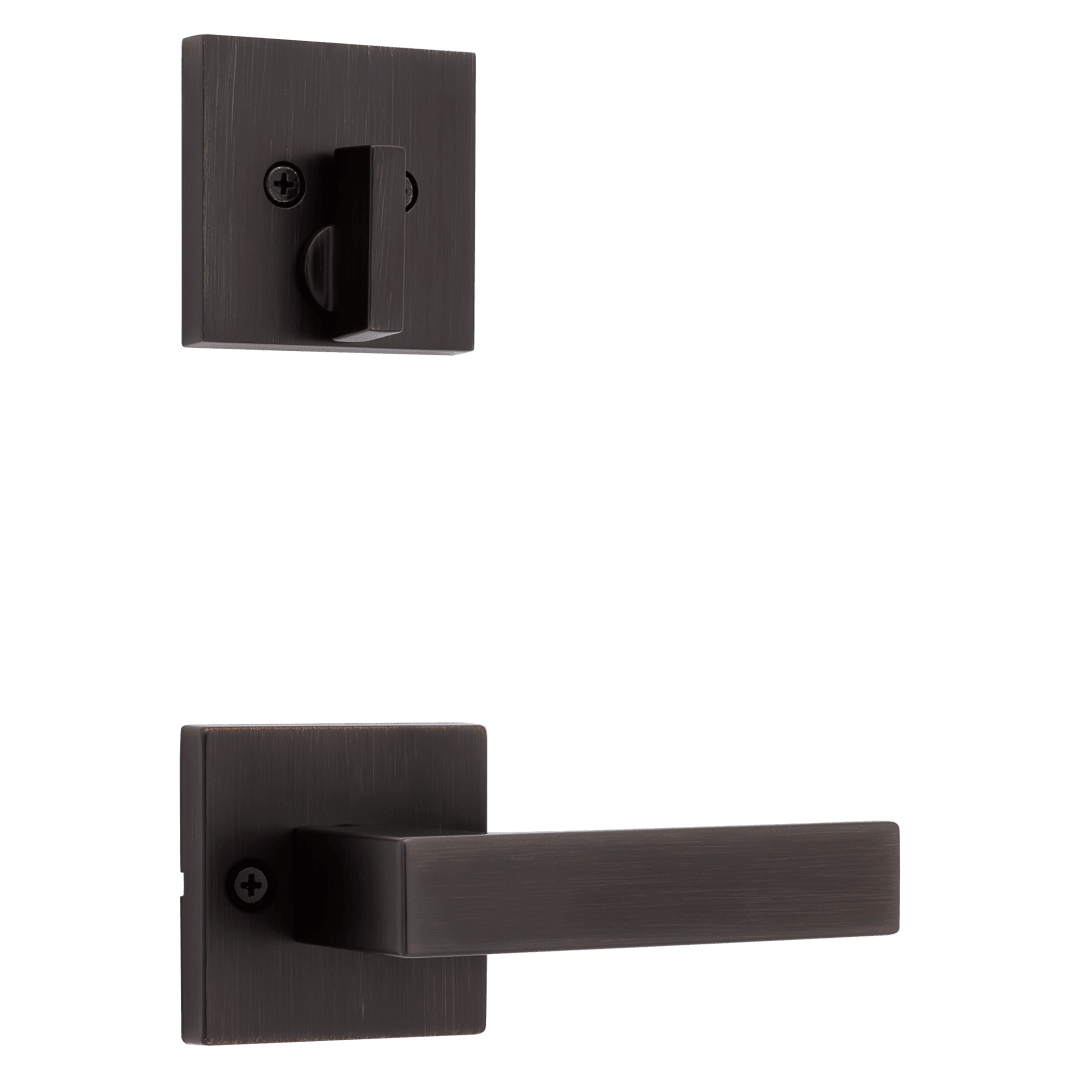 Singapore Interior Pack with Interior Lever in Venetian Bronze