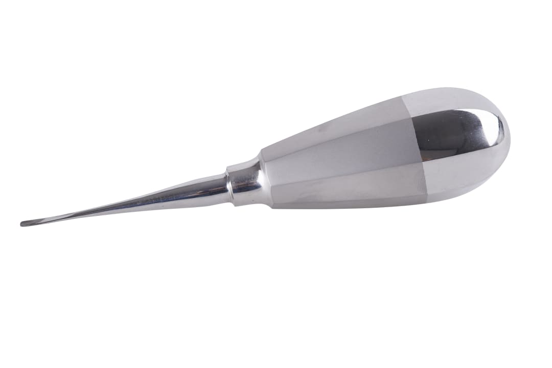 KRUUSE Dental Luxator with Stubby Handle, 1mm