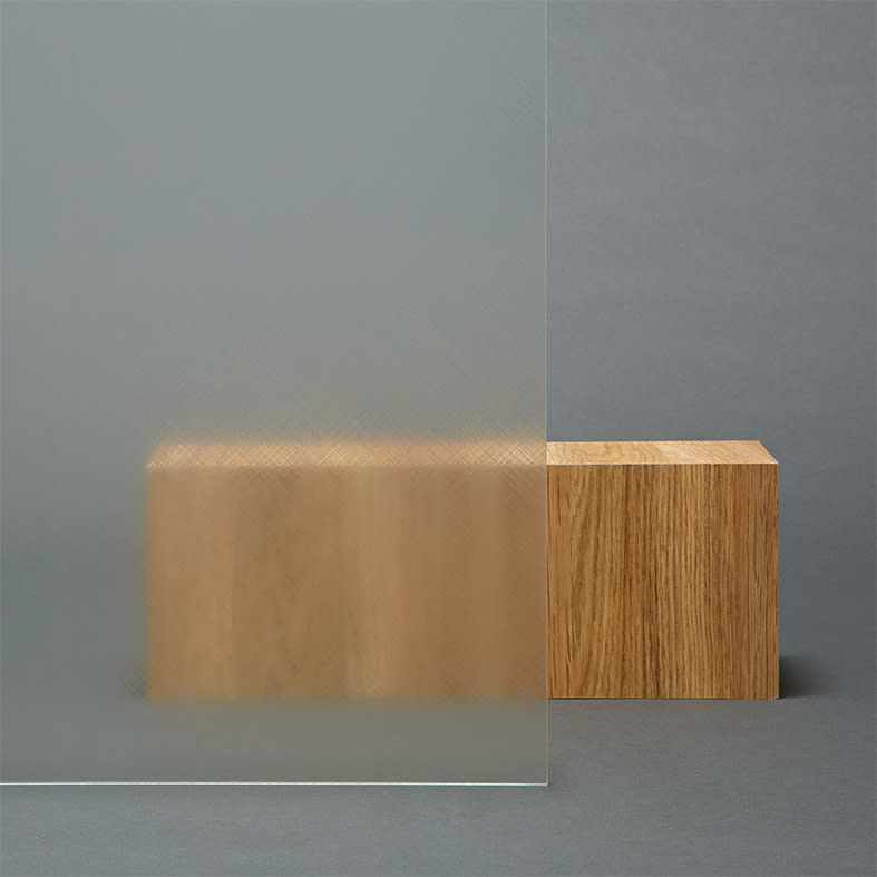 3M™ FASARA™ Glasdesignfolie Emboss, SH2CHMA, Cross Hairline Matte, 1220 mm x 30m