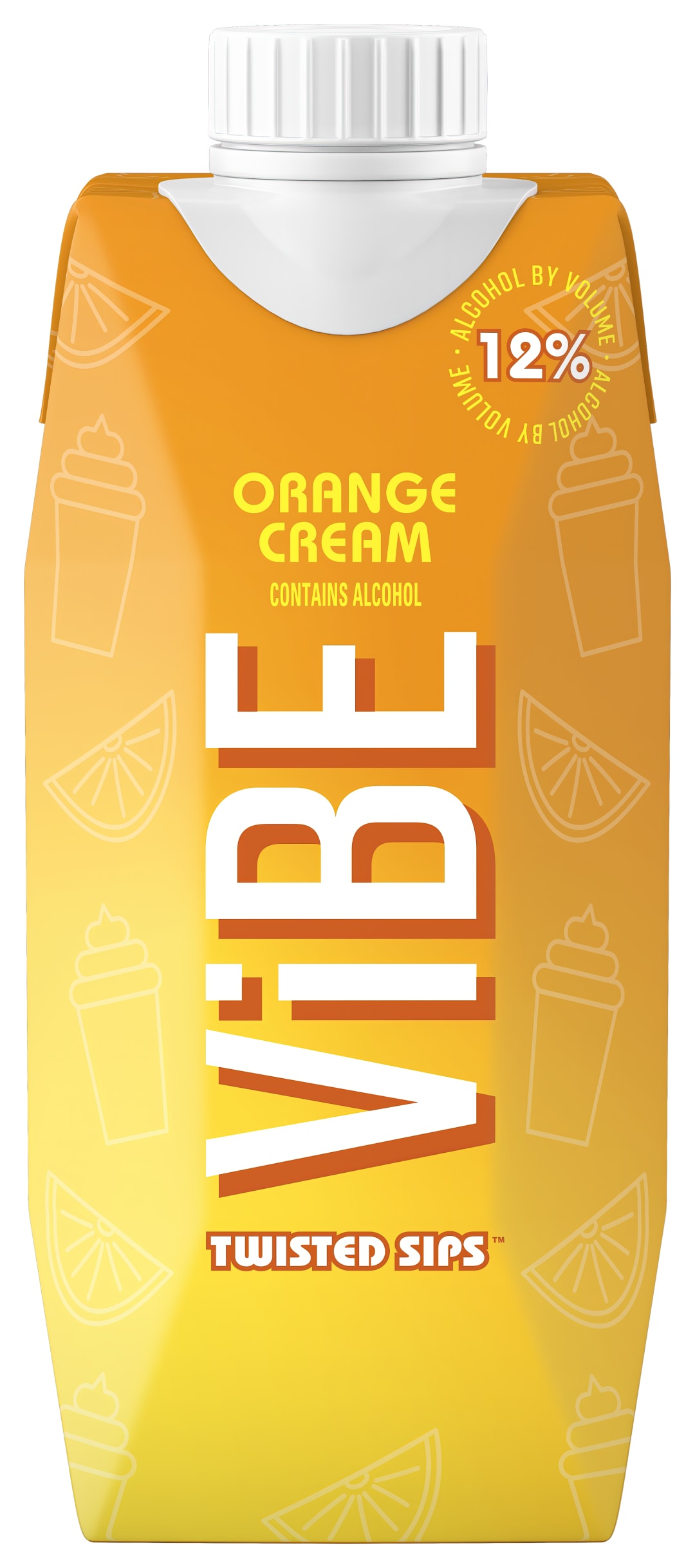 ViBE Twisted Sips Orange Cream Tetra 500ml