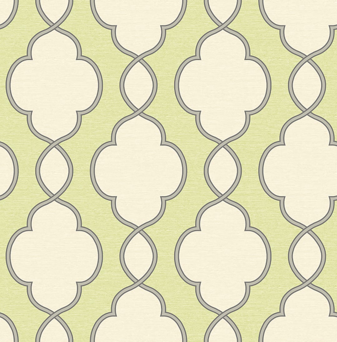 Structure Green Chain Link Wallpaper