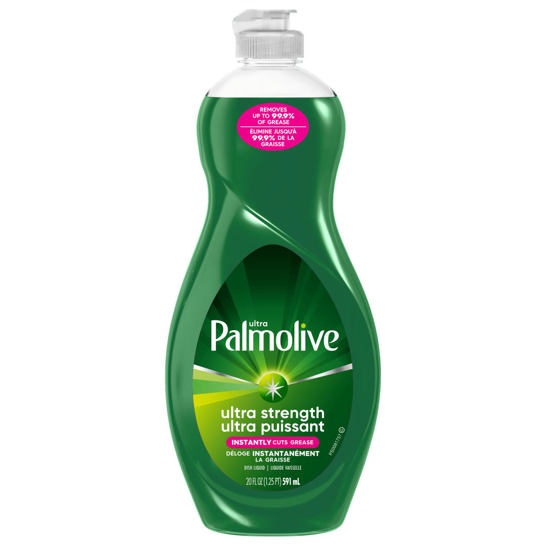 Palmolive Ultra Strength Liquid Dish Soap, Original Green - 591 mL