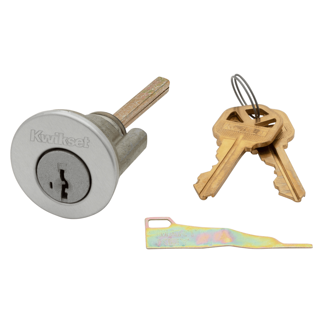 SmartKey Cylinder for 660 Deadbolt in Satin Chrome Finish