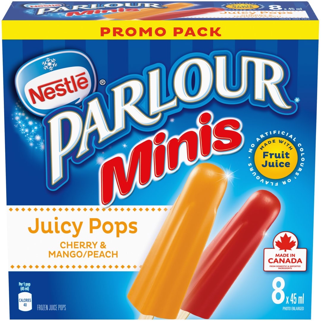 PARLOUR Minis Juicy Pops 8(8x45ml) CA