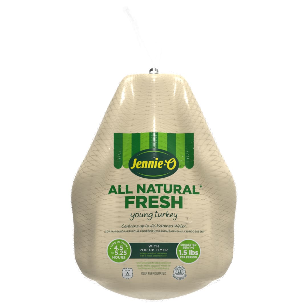 JENNIE-O YOUNG TURKEY NATURAL FH 16-20 N,T,WT,PP STATER BROS