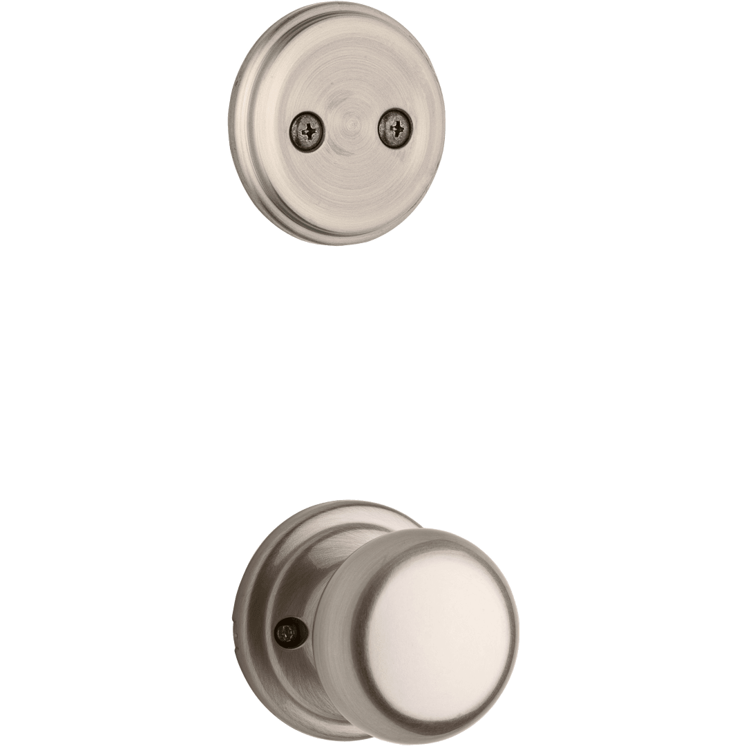 968 Dummy Interior Pack w/Hancock Knob for Signature Series Handlesets in Satin Nickel