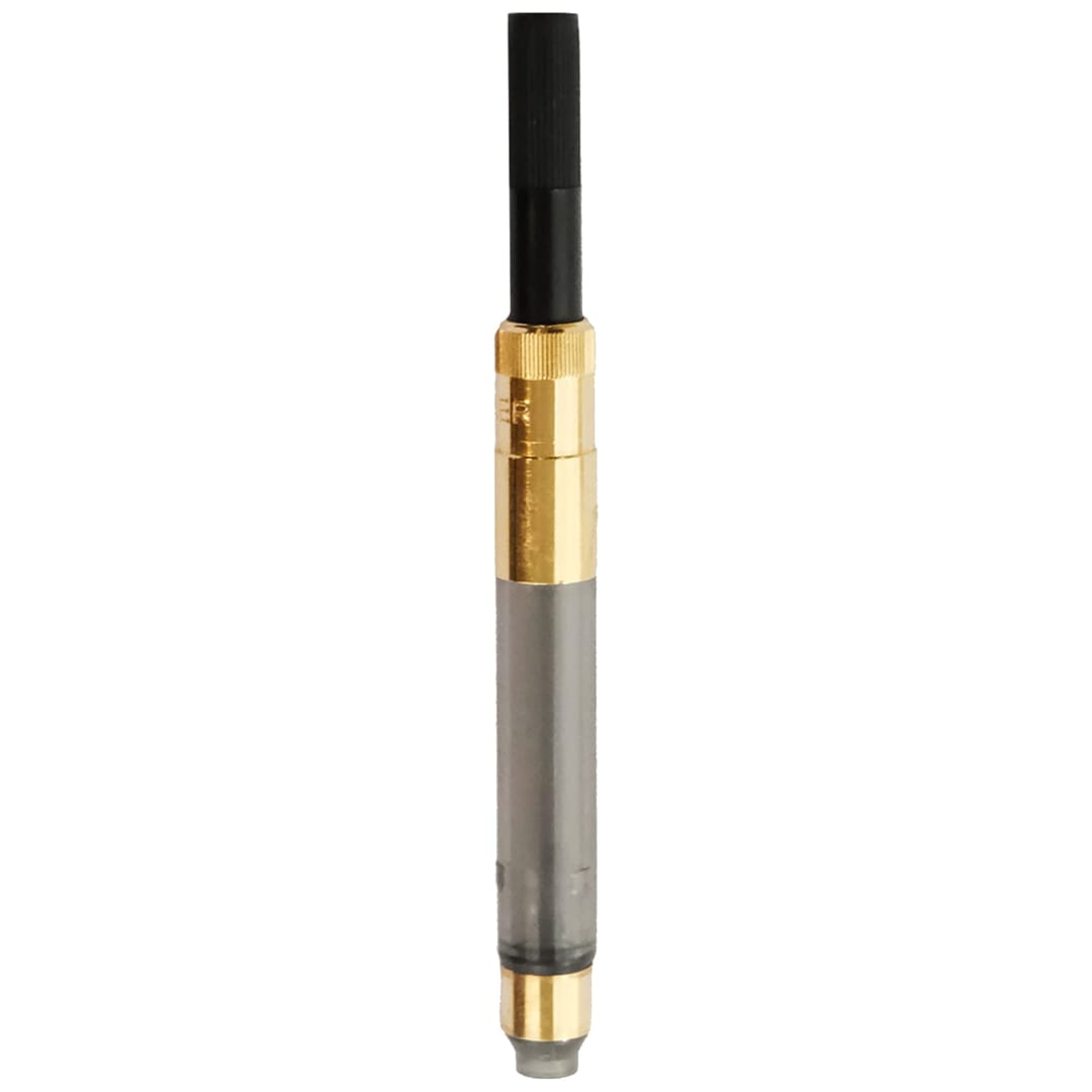 Parker Deluxe Fountain Pen Ink Piston Converter | Gold Trim