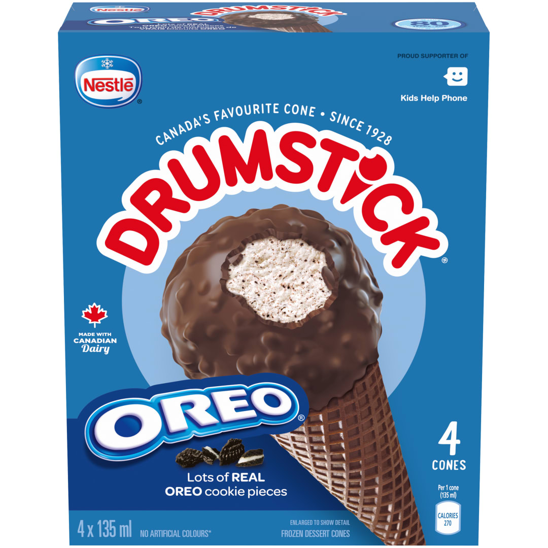 DRUMSTICK Oreo 12(4x135ml) CA