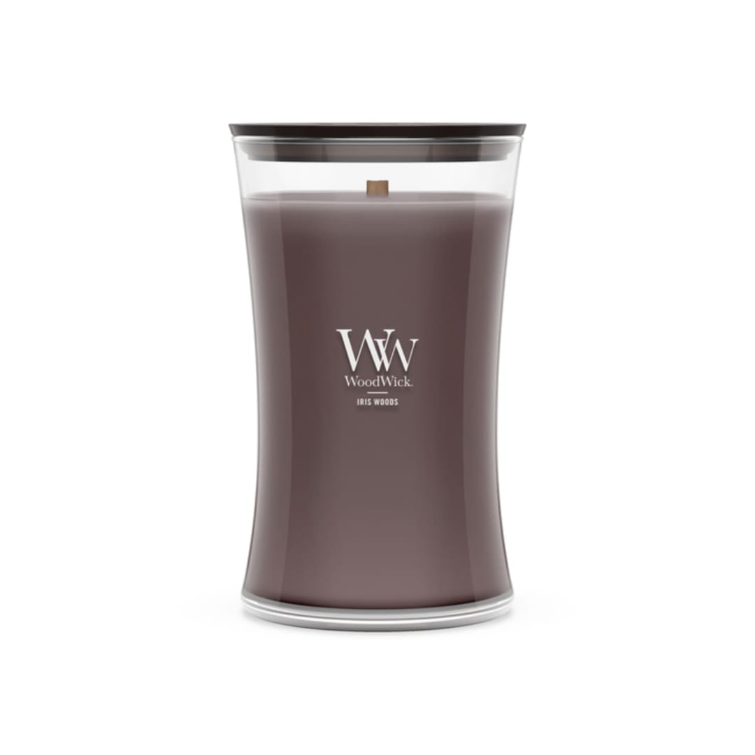 Woodwick Iris Woods Large Hourglass Candle