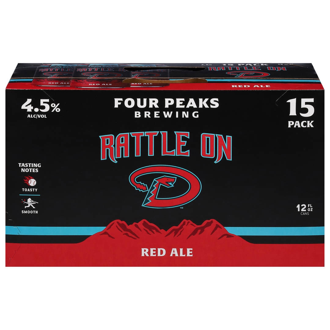 Four Peaks Brewing Red Ale Rattle on D Beer 15 - 12 fl oz Cans