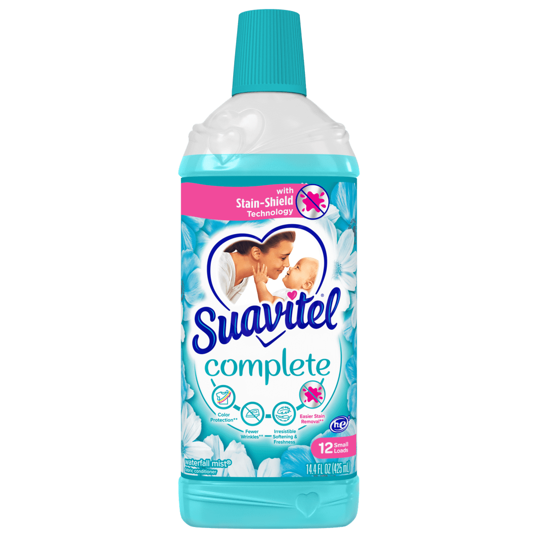 Suavitel Complete Fabric Softener, Waterfall Mist - 14.4 fluid ounce