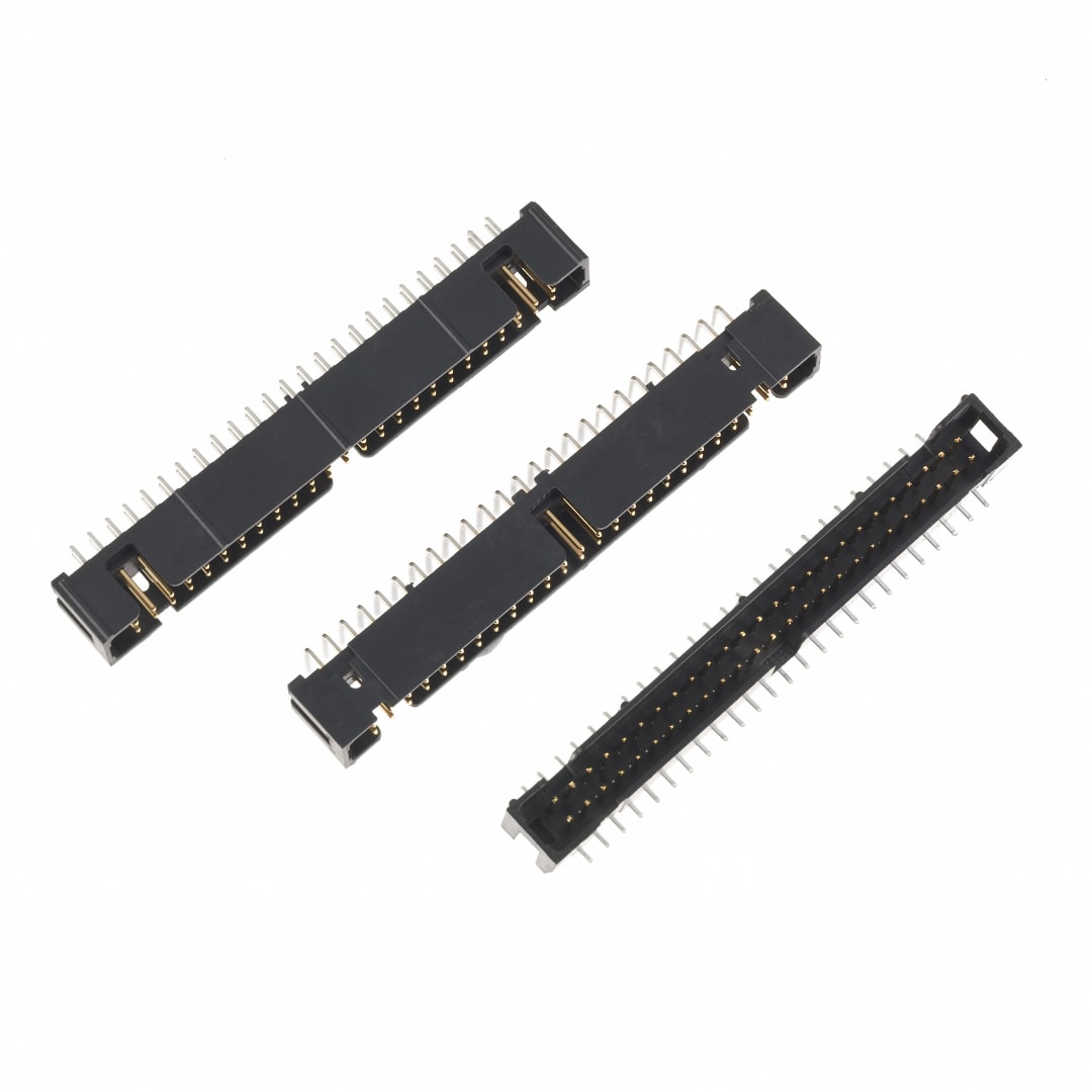 3M™ Wannenstiftstecker, Serie 2500, Y2530-5002-SH 30P Right Angle Header, 0.112 Tail Length, Gold Flash, 336 Stück / Karton