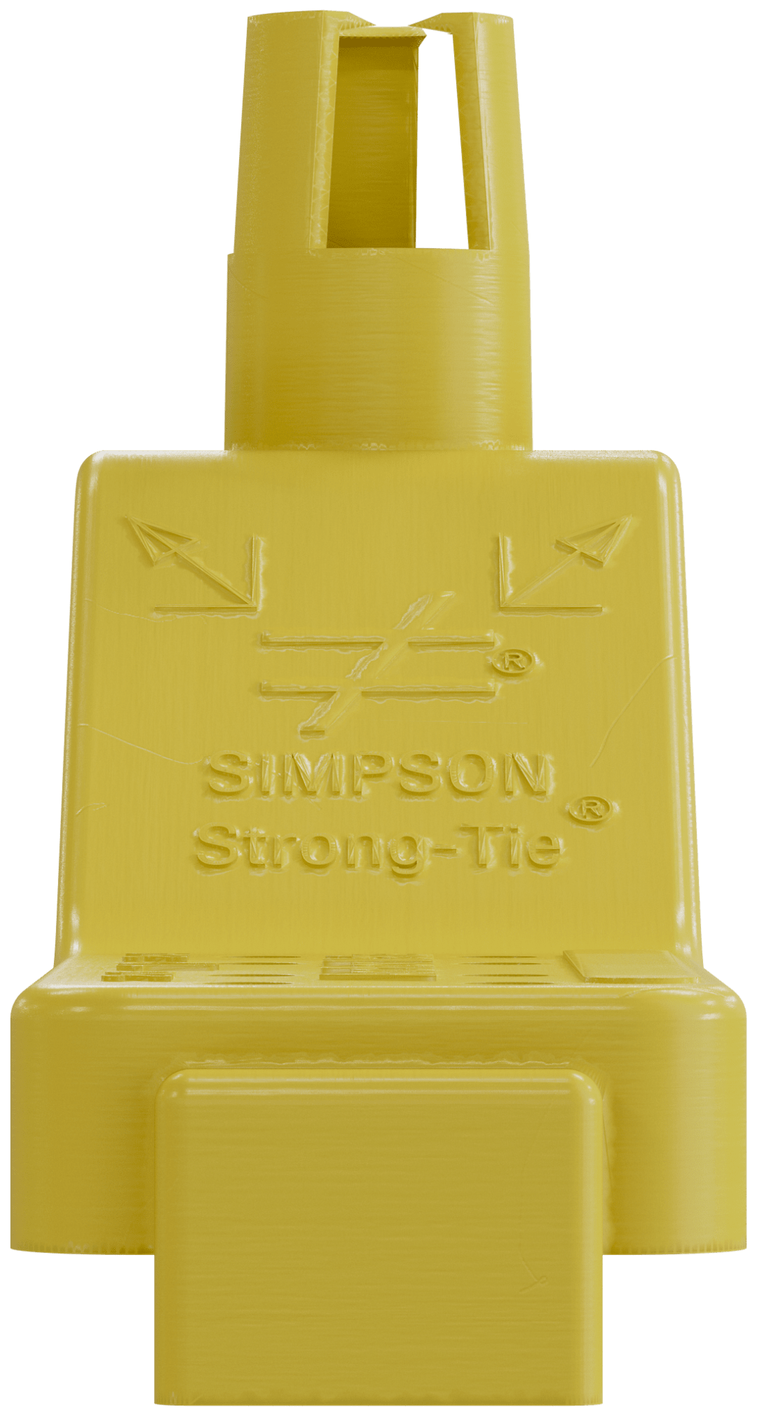 Simpson Strong-Tie AM 1/2 AnchorMate® 1/2-in. Dia. Anchor Bolt Holder — Yellow (100-Qty) (Pack of 60)