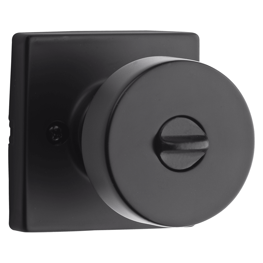 Cambie Privacy Knob in Matte Black