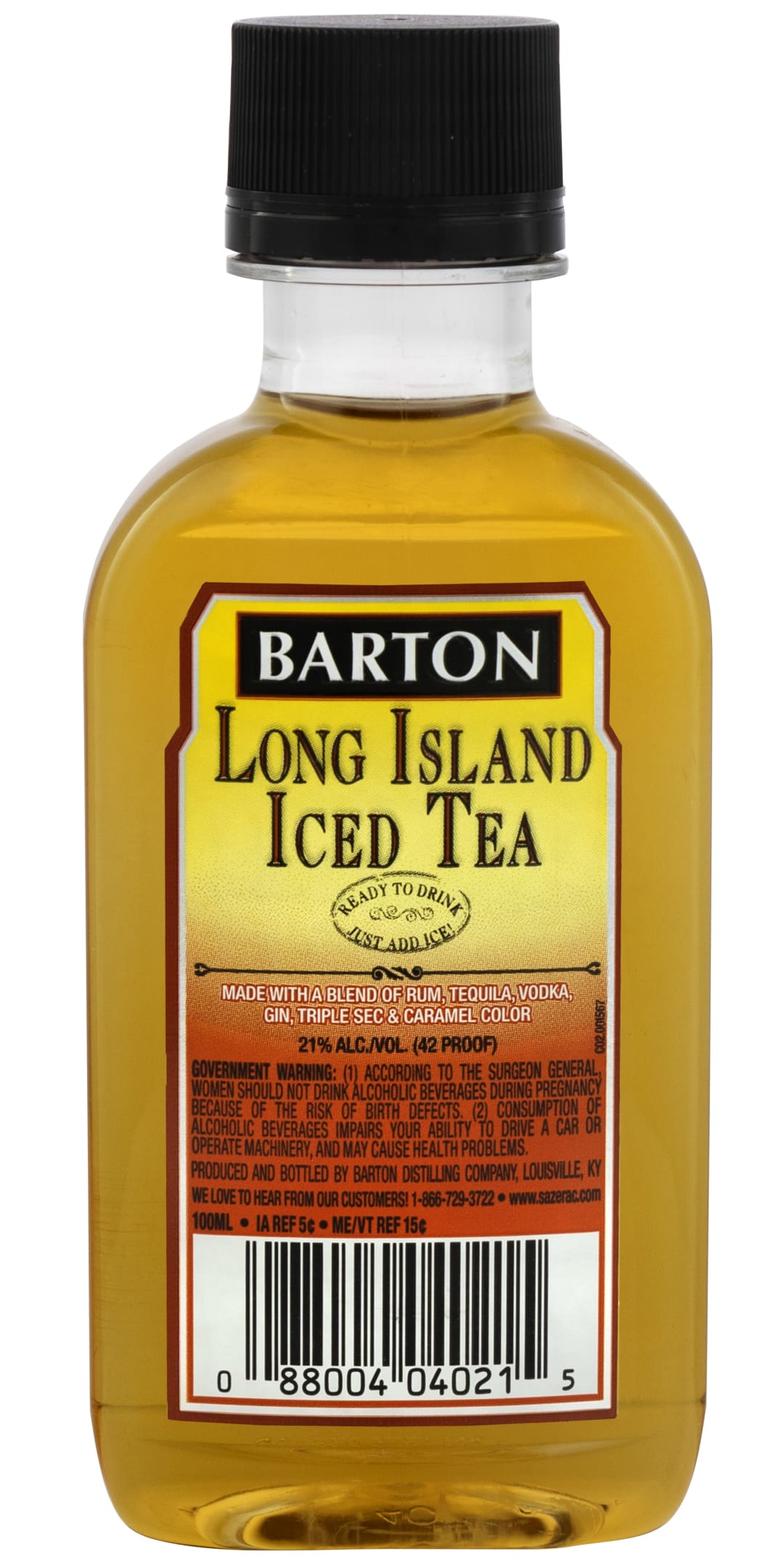 Barton Long Island Iced Tea 100ml 42 Proof
