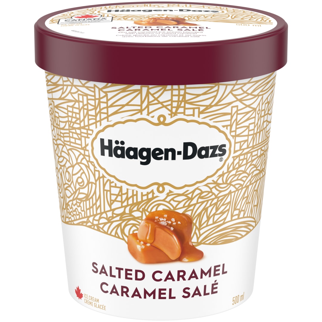 HAAGEN-DAZS Salted Caramel 8x500ml CA