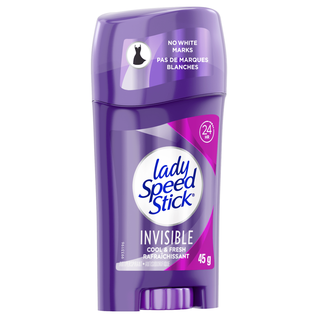 Lady Speed Stick Antiperspirant Deodorant, Invisible, Cool Fresh, 45g