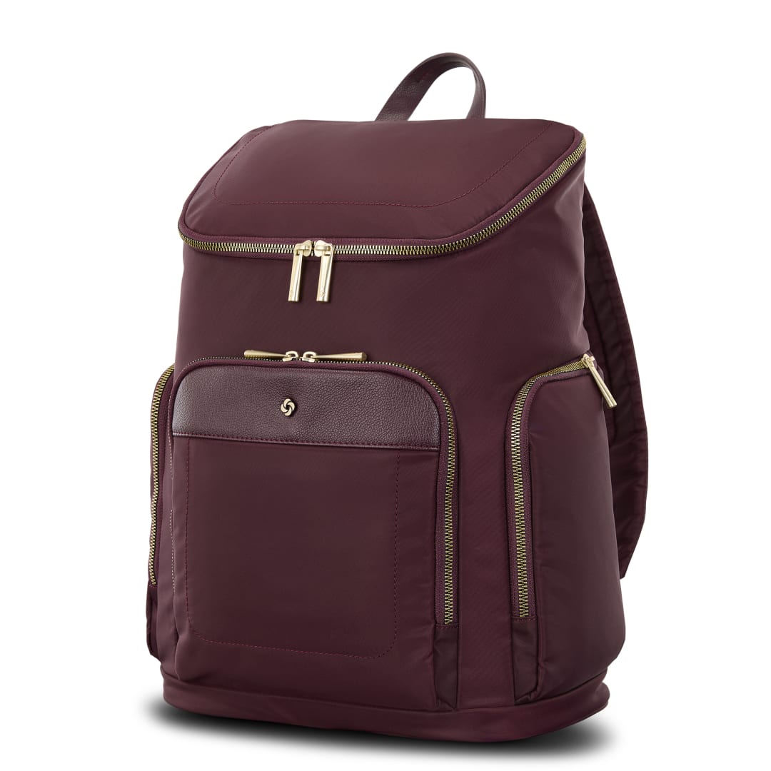 Mobile Solution 2 Deluxe Backpack - Merlot